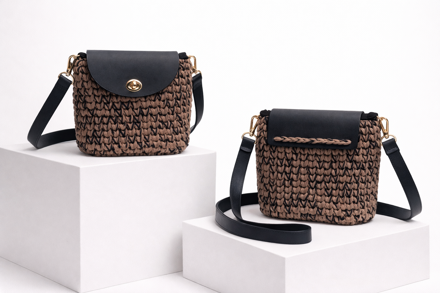 Alma Bag – Elegant Mocha Black