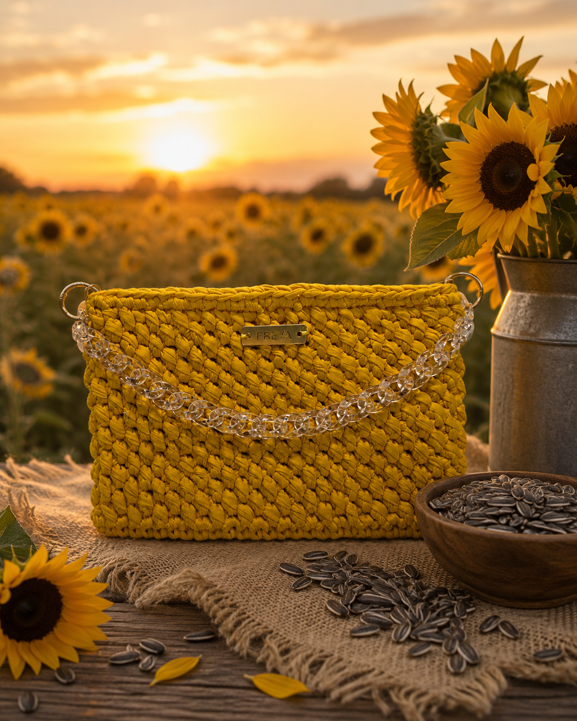 Marillia Sunflower Glow Bag – Summer Golden Edition