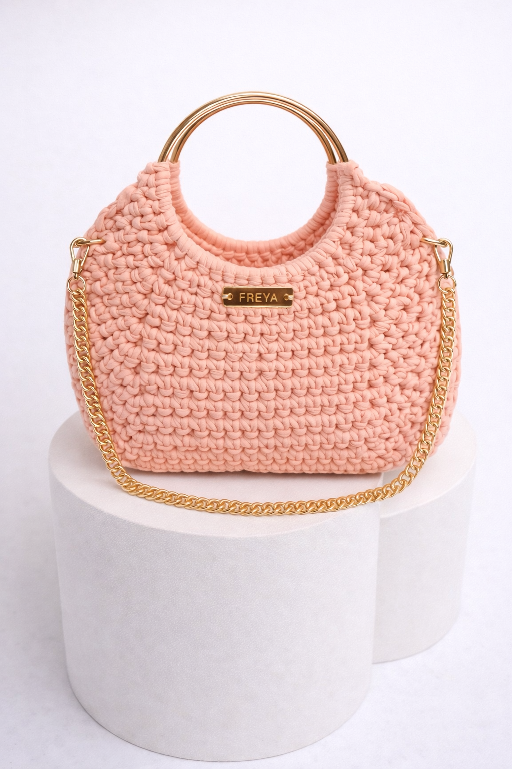 Freya Sagi Blush Bag – Soft Statement Luxury