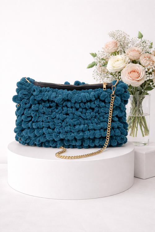 Amelia Bag – Blue Velvet Mood