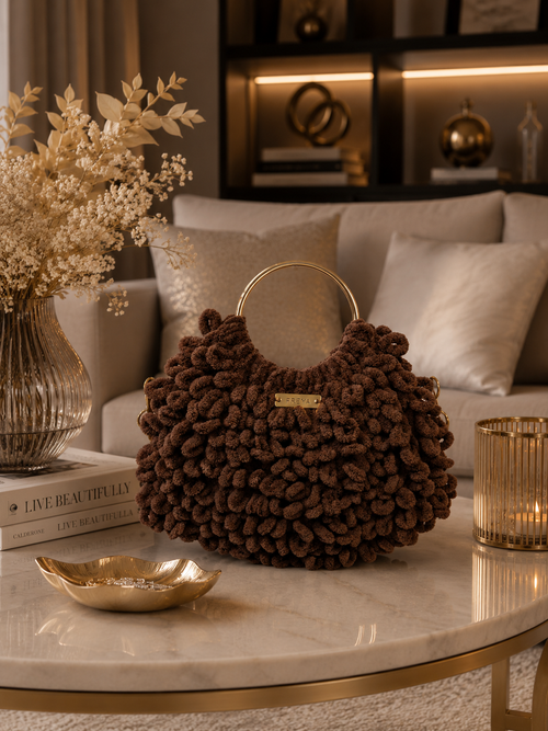 Aelia Brown Étoile Bag – Η απόλυτη chic τσάντα που δείχνει πολυτέλεια σε κάθε βήμα