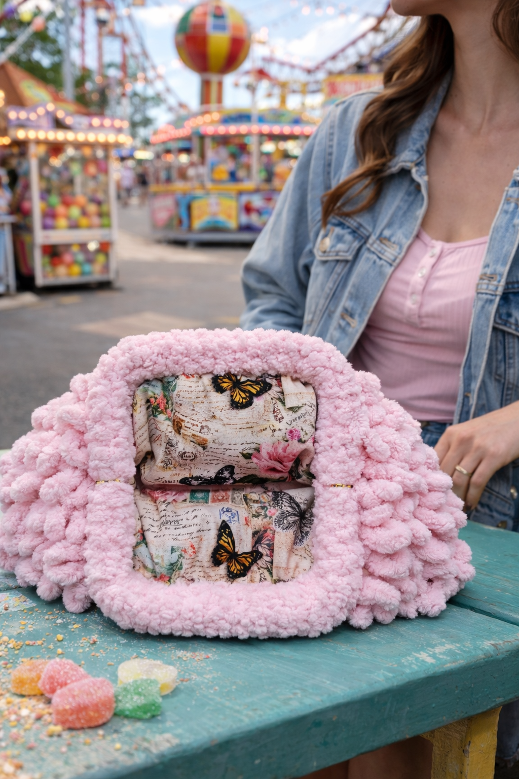 Freya Pink Whimsy Bag