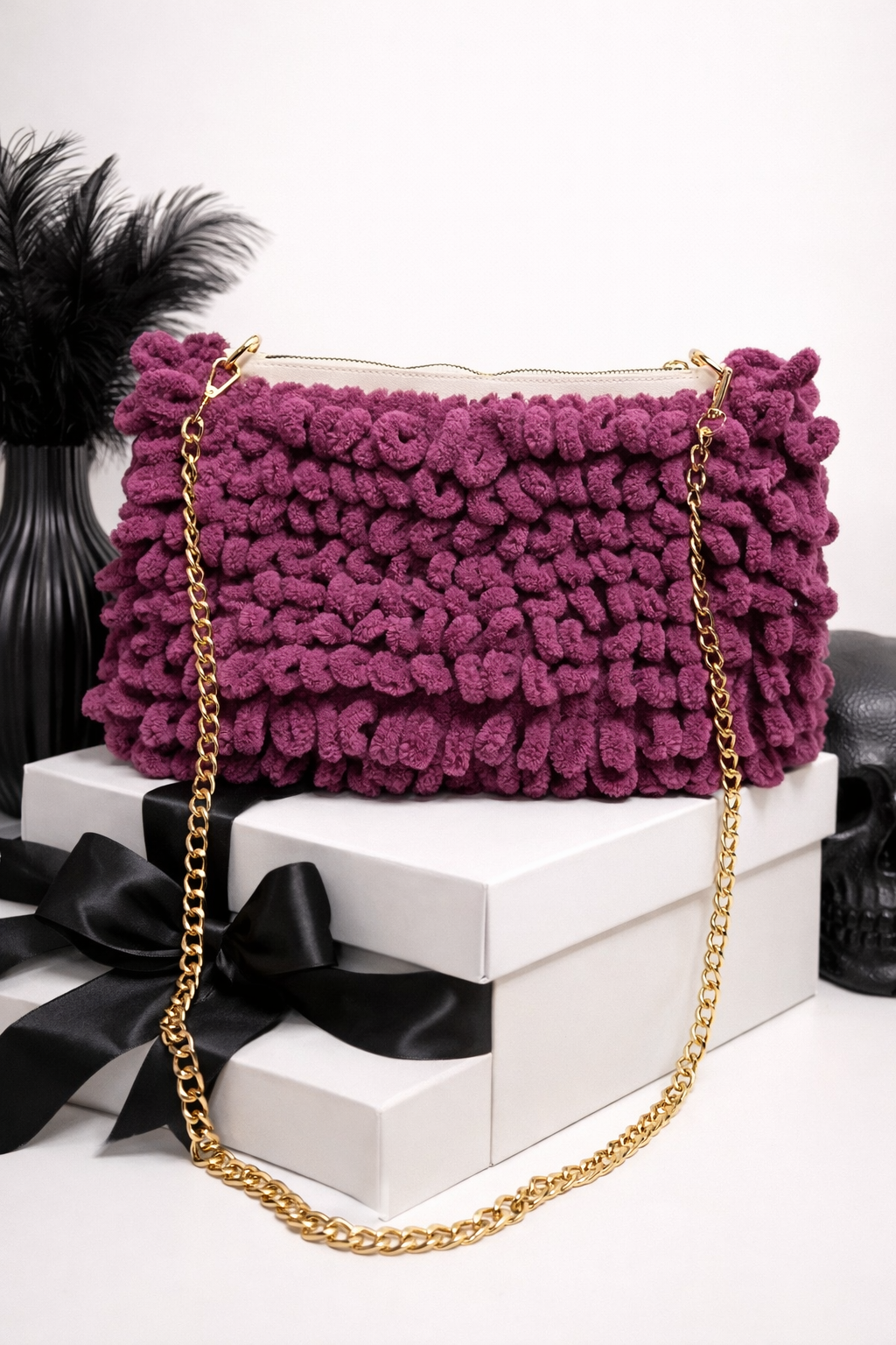 Amelia Puffy Plum Étoile
