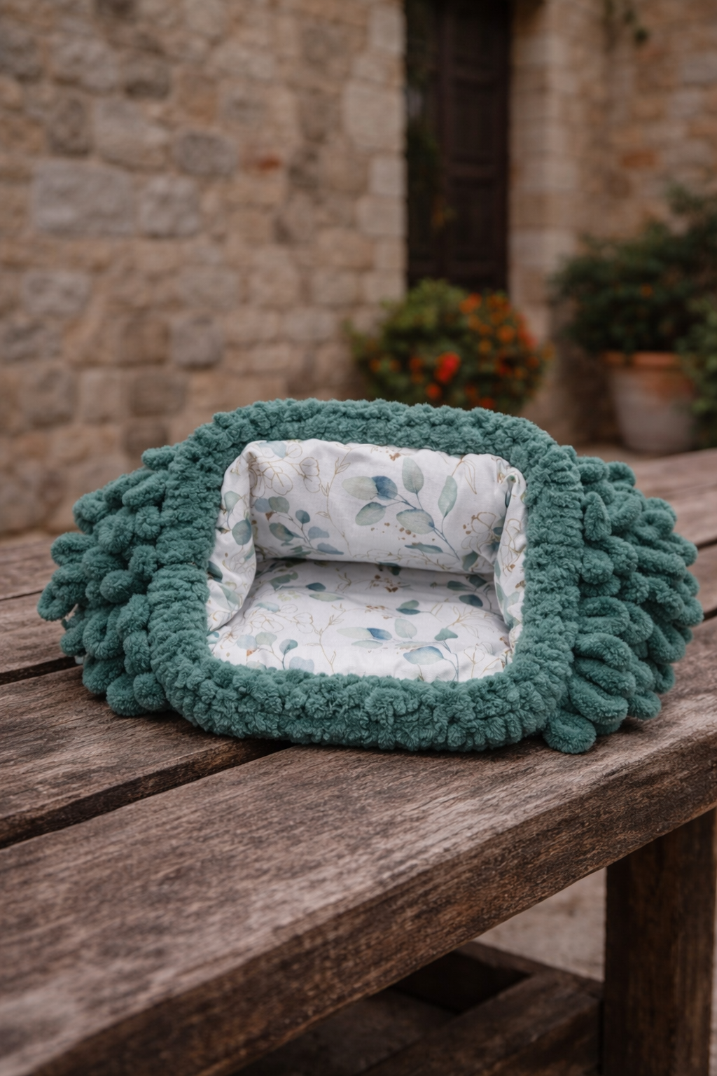 Freya Eucalyptus Bloom Clutch