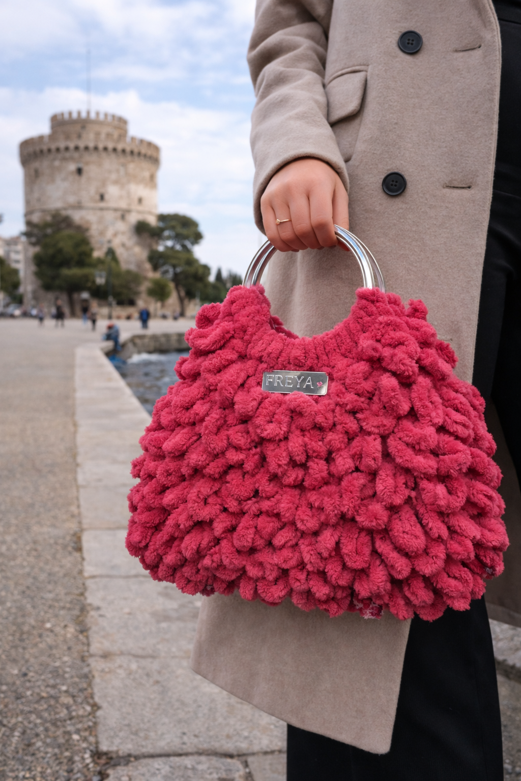 Aelia Fuchsia Bloom Bag