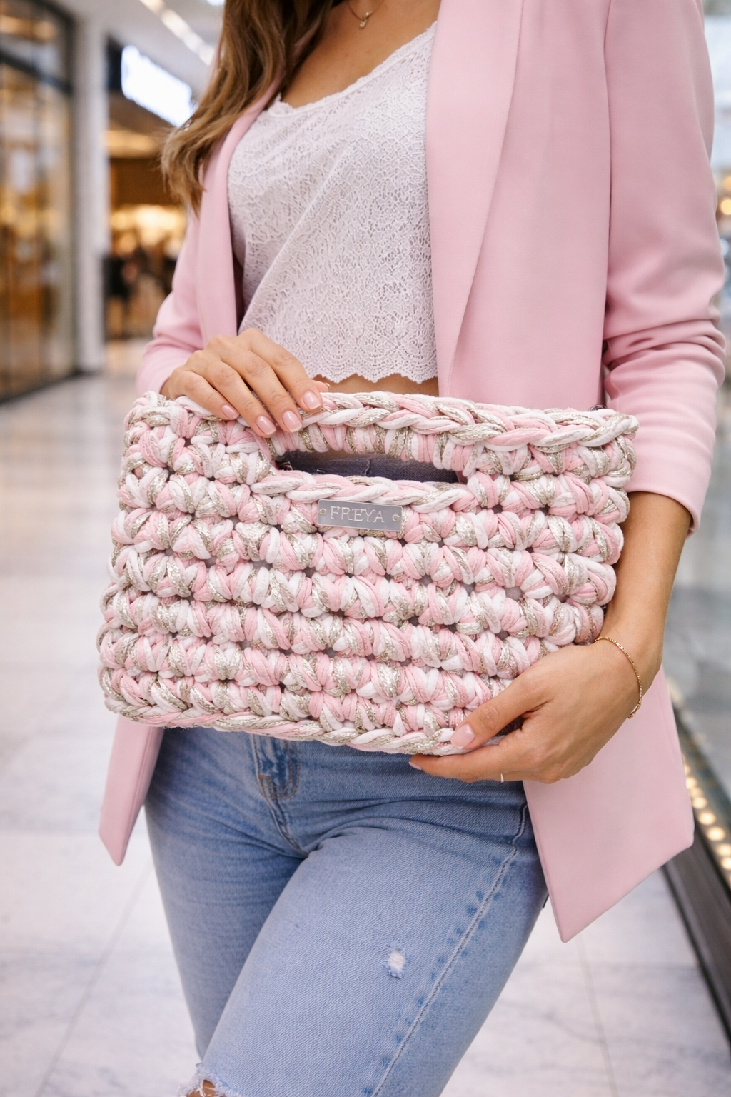 Luma Bag – Blush Pearl Dream