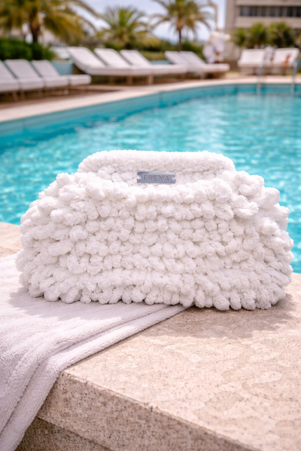 Freya Eucalyptus Pearl Clutch