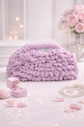 Blush Lavender Romance Luxury Statement Bag