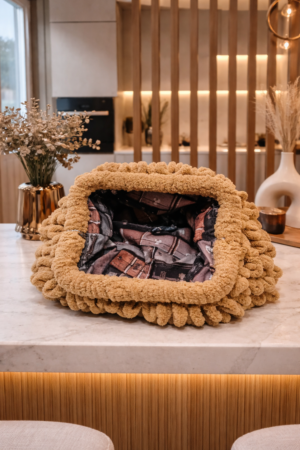 Freya Desert Glow Puffy Bag