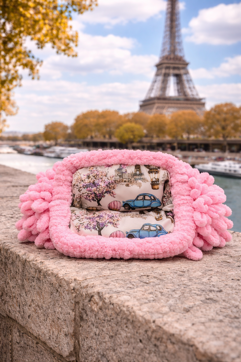 Freya Paris Rosé Clutch