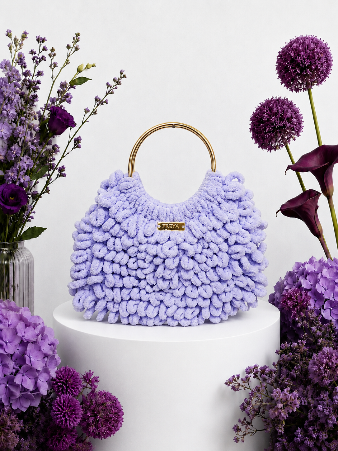 Aelia Lavender Bloom – Η λιλά τσάντα που μοιάζει βγαλμένη από όνειρο