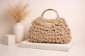 Luma Ivory Cloud – Soft Luxury Statement Bag