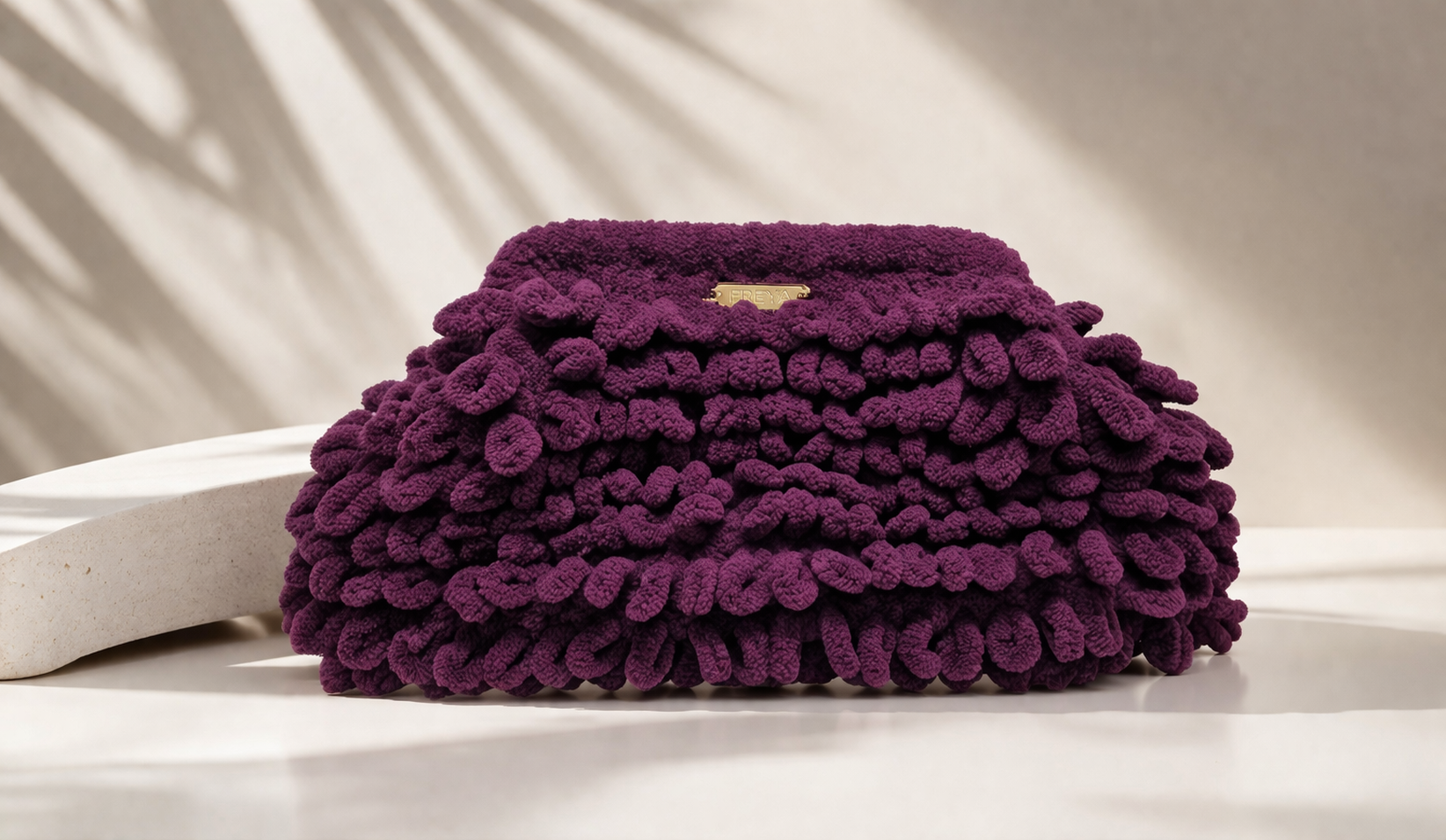 Freya Élégance Clutch – Imperial Plum