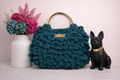 Aelia Bag in Deep Teal Crush
