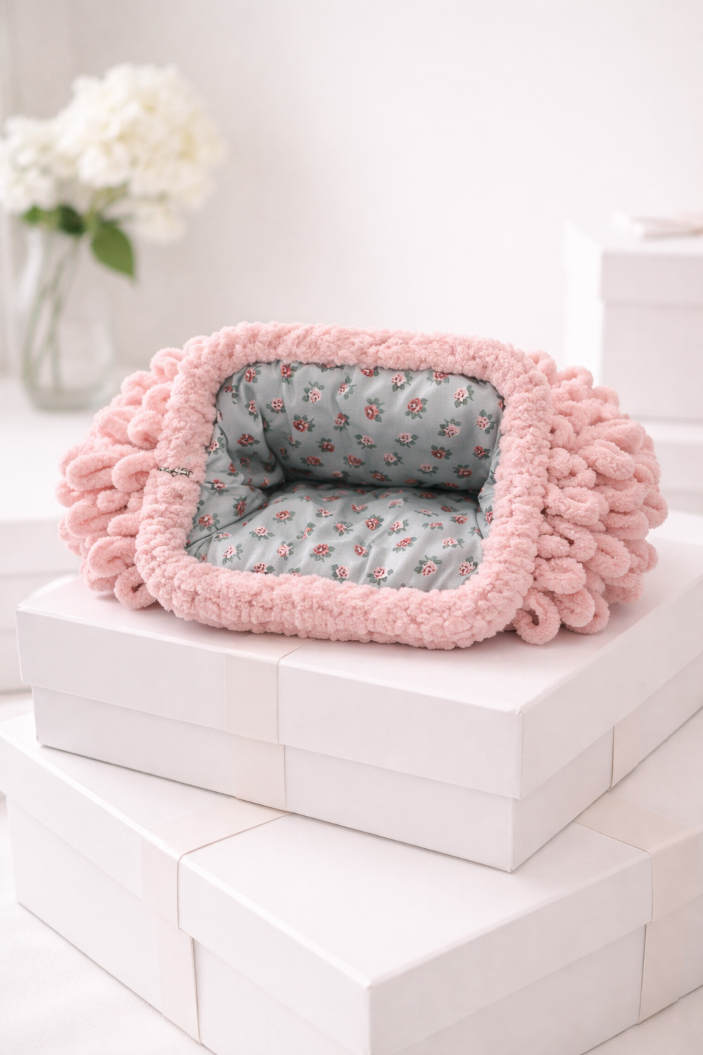 Freya Pink Cloud Clutch