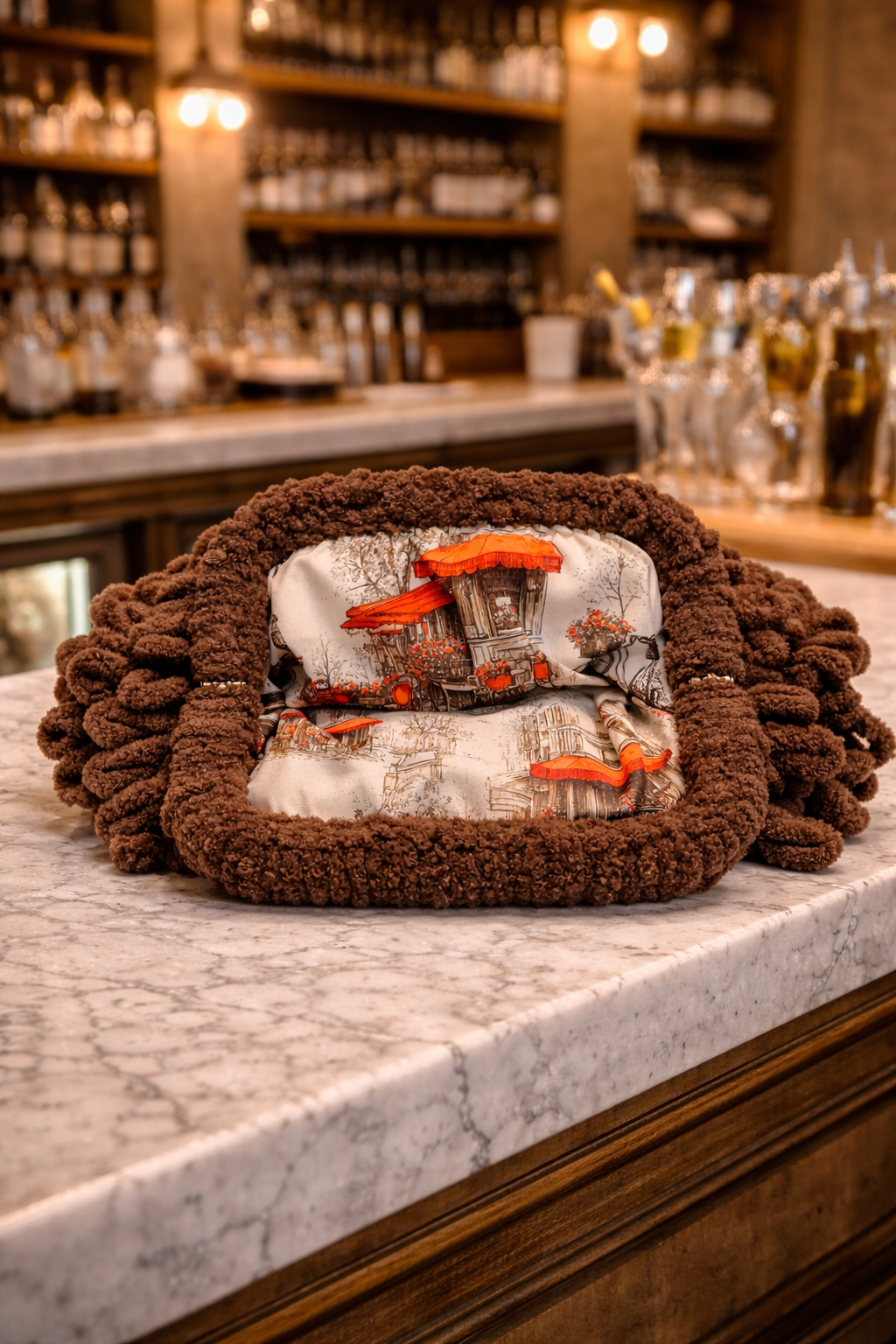 Freya Espresso Glow Clutch