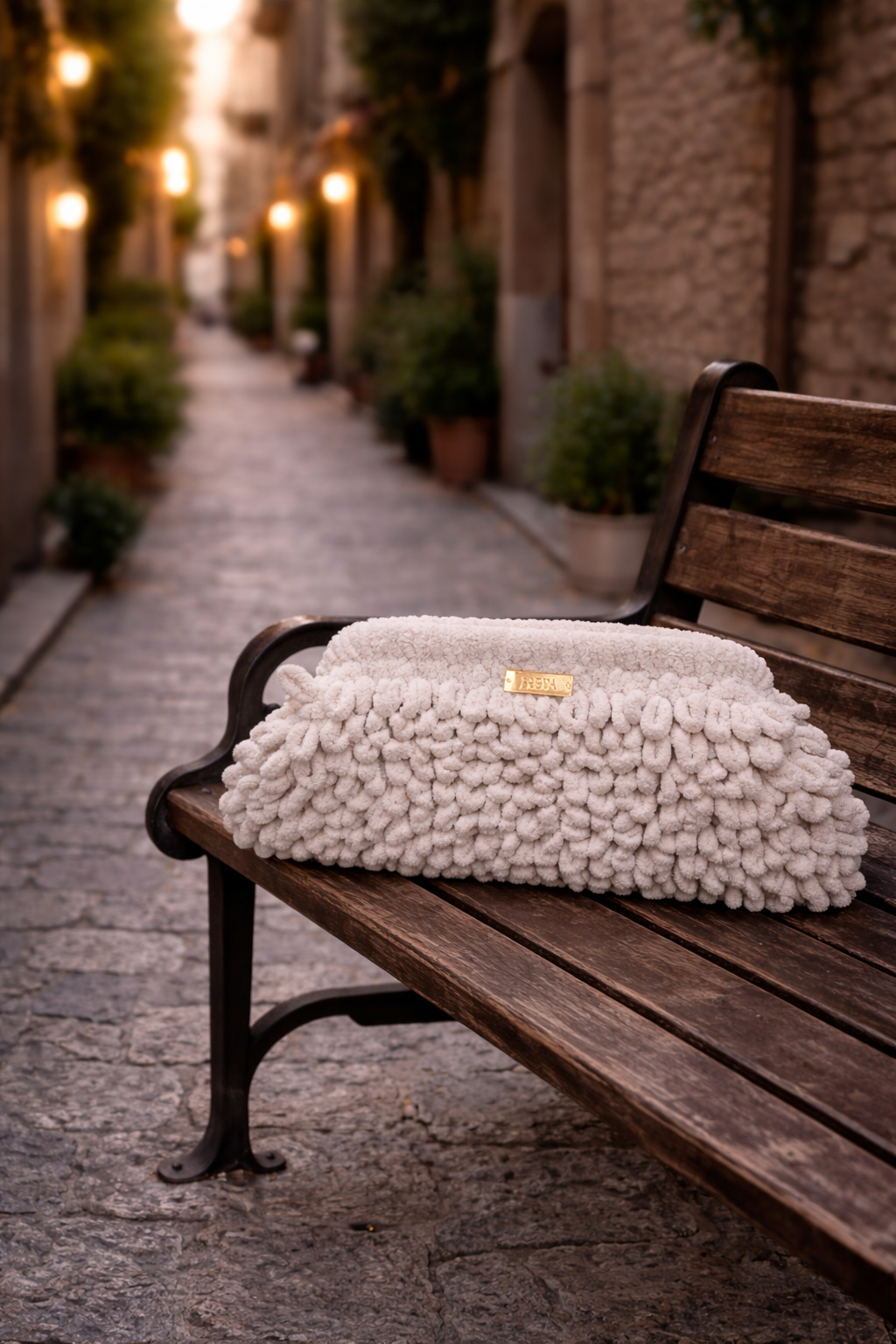 Freya Ivory Blush Clutch