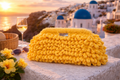 Freya Sunset Bloom Clutch – Yellow Edition