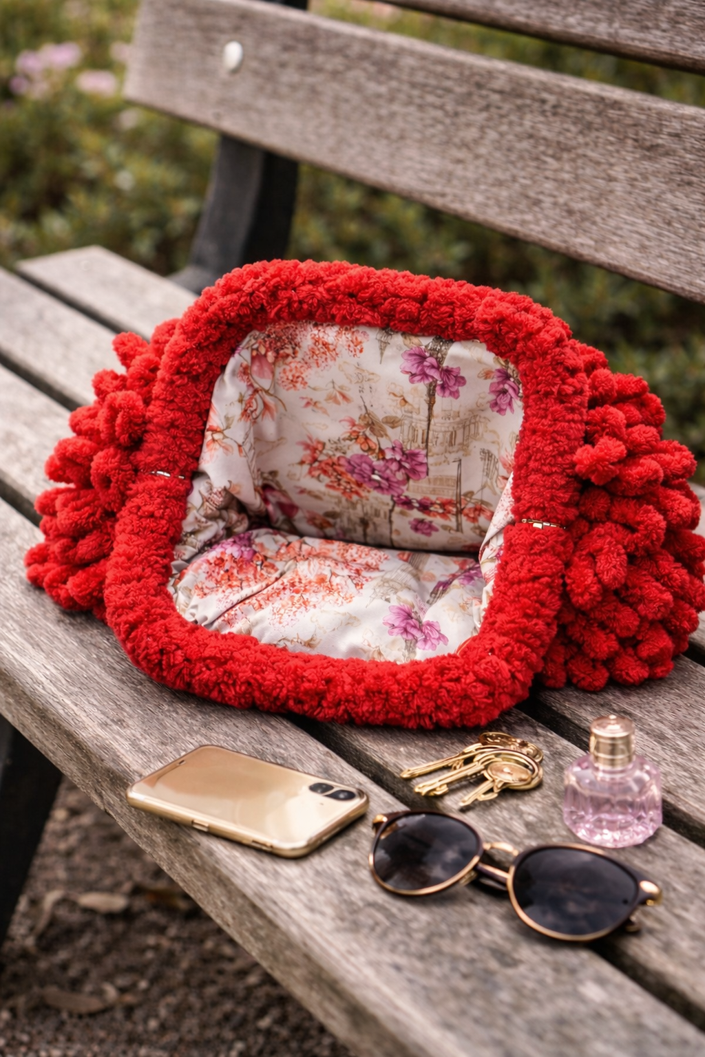 Freya Scarlet Bloom Bag