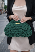 Freya Emerald Cloud Bag