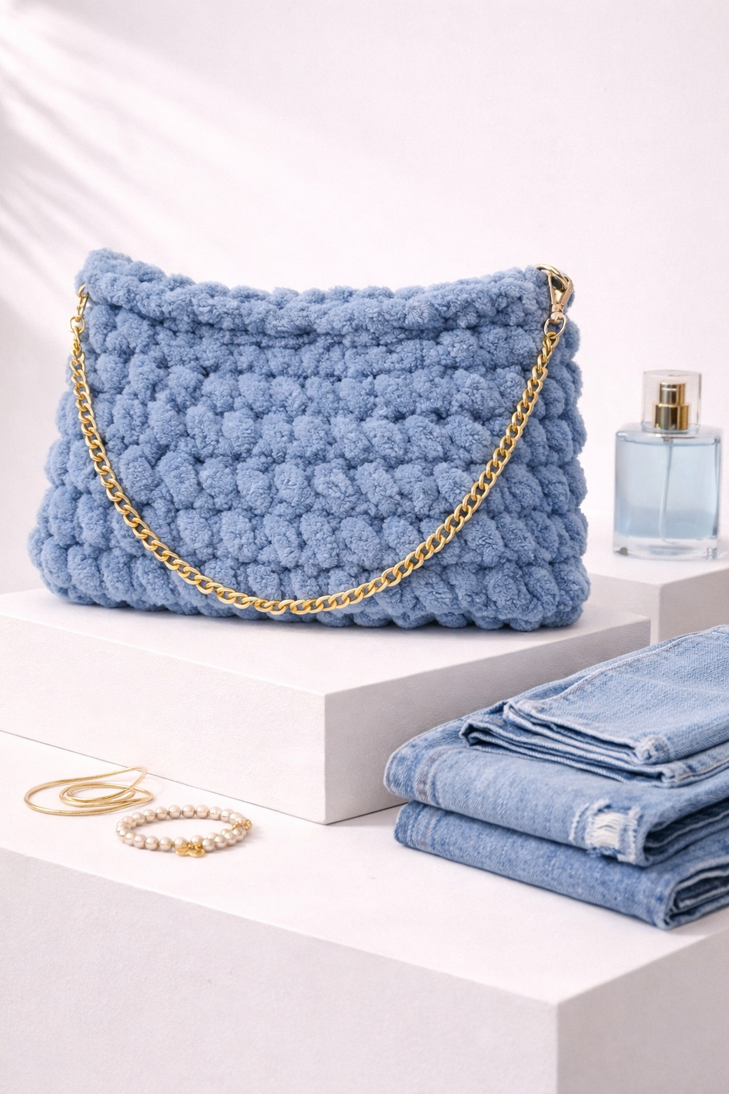 Sensy Denim Sky Bag – Casual chic με ξεχωριστή υπογραφή