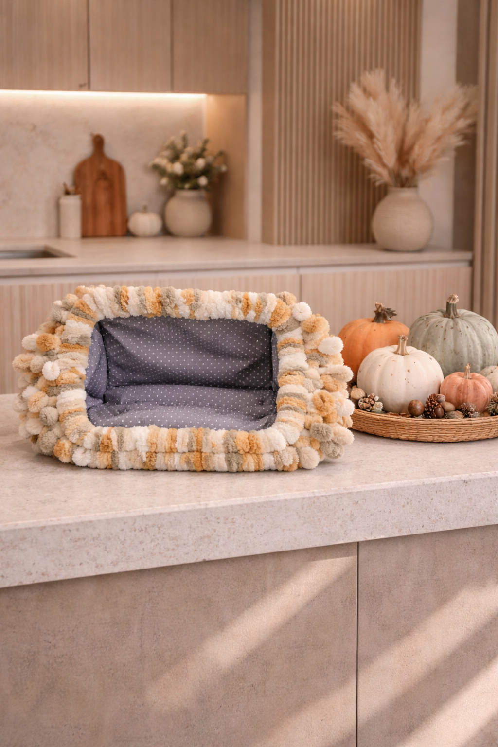 Freya Vanilla Truffle Puffy Bag