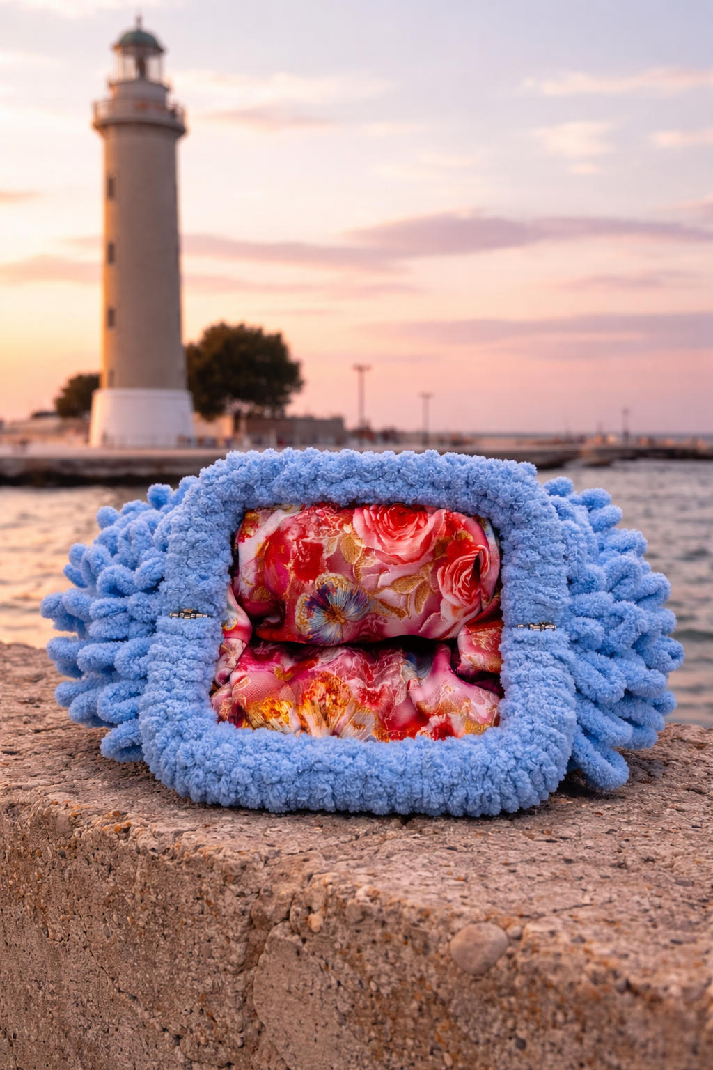 Freya Skyline Blue Clutch