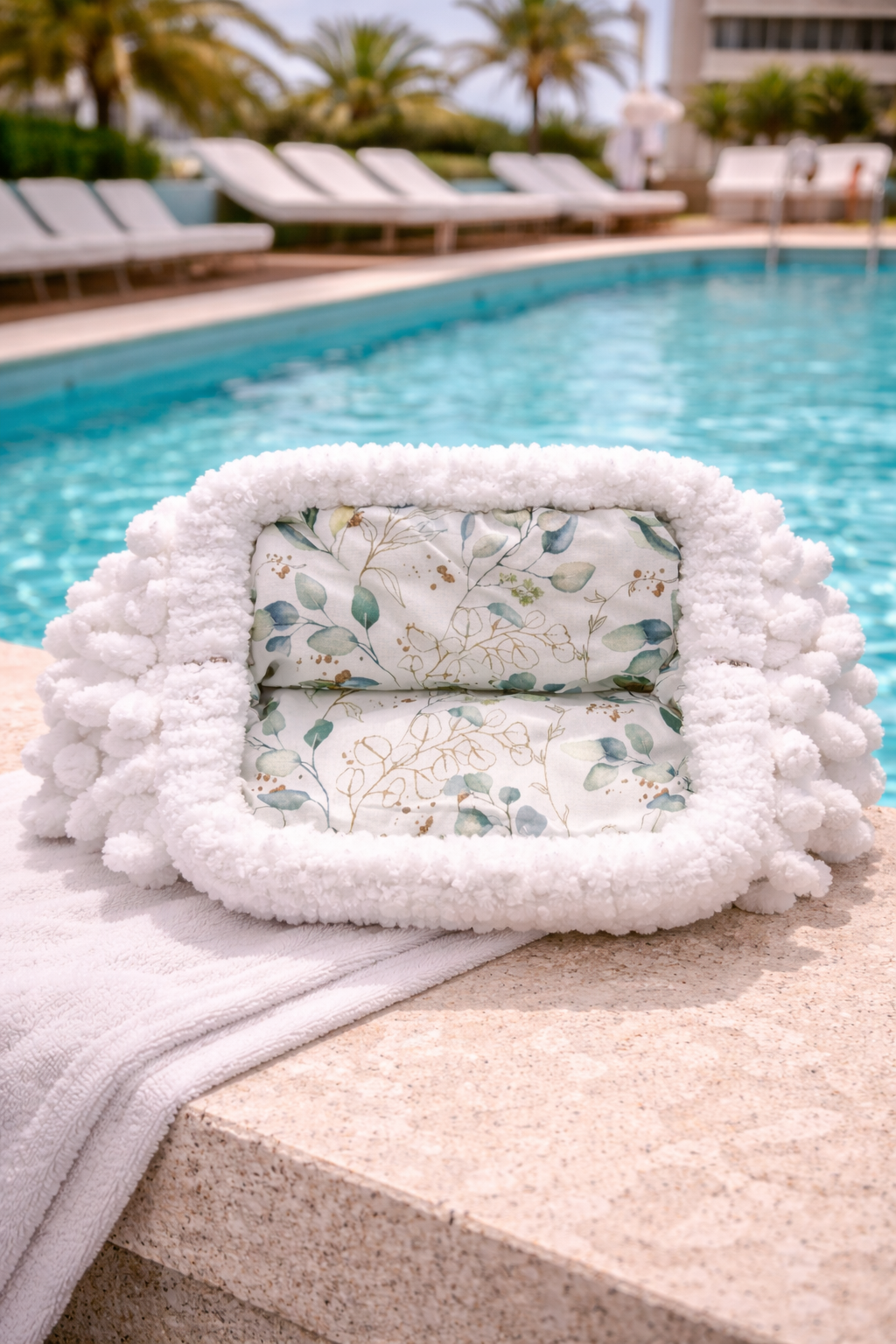 Freya Eucalyptus Pearl Clutch