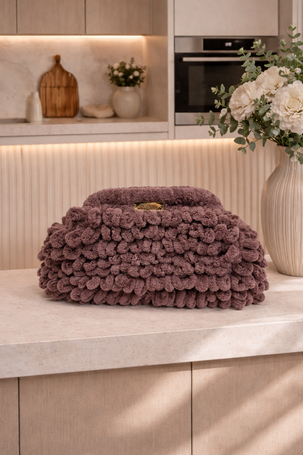 Freya Cocoa Cloud Puffy Bag