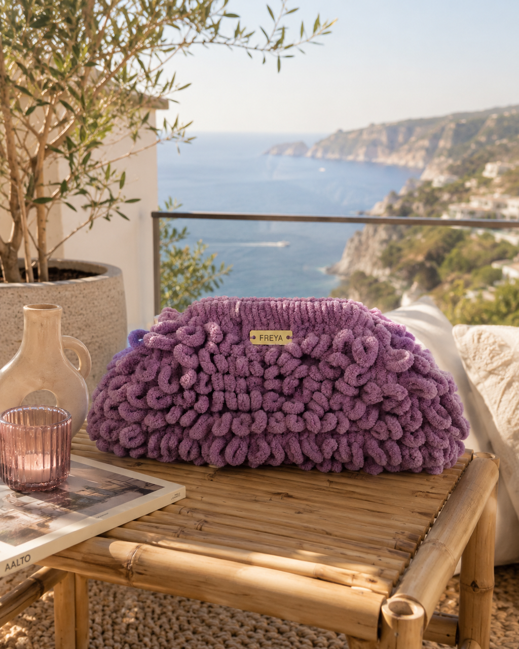 Puffy Lavelle Purple Bag