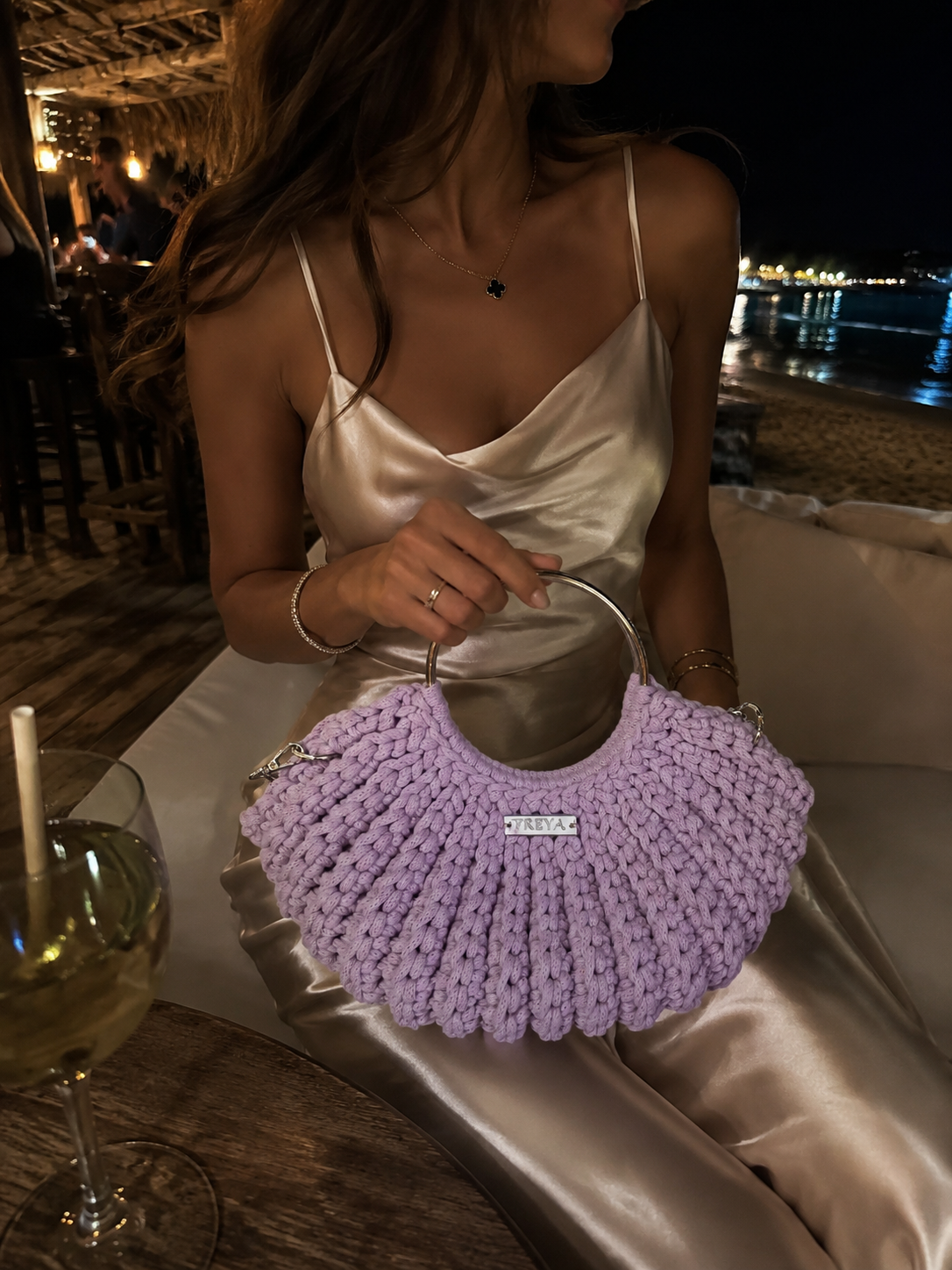 Mayra Fleur de Lavande Bag