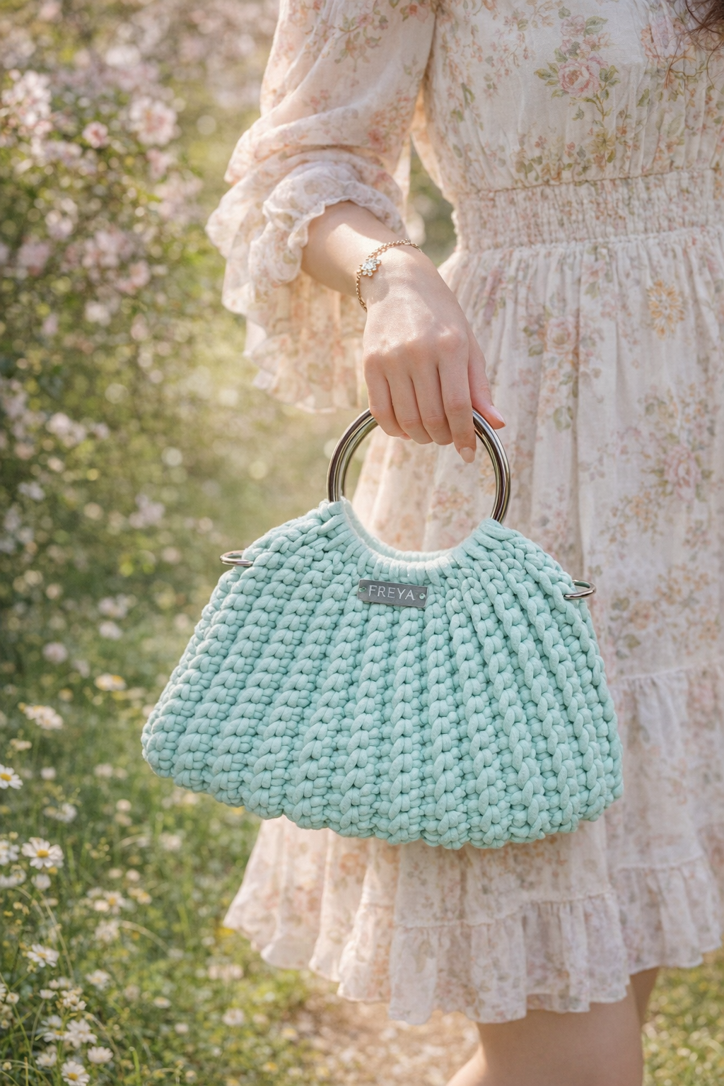 Celestia Mint Bag – Refined Luxury