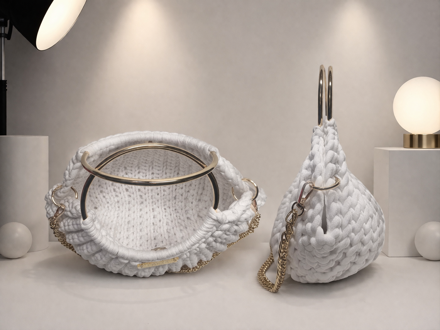 Mayra White Bag – Soft Luxury Statement