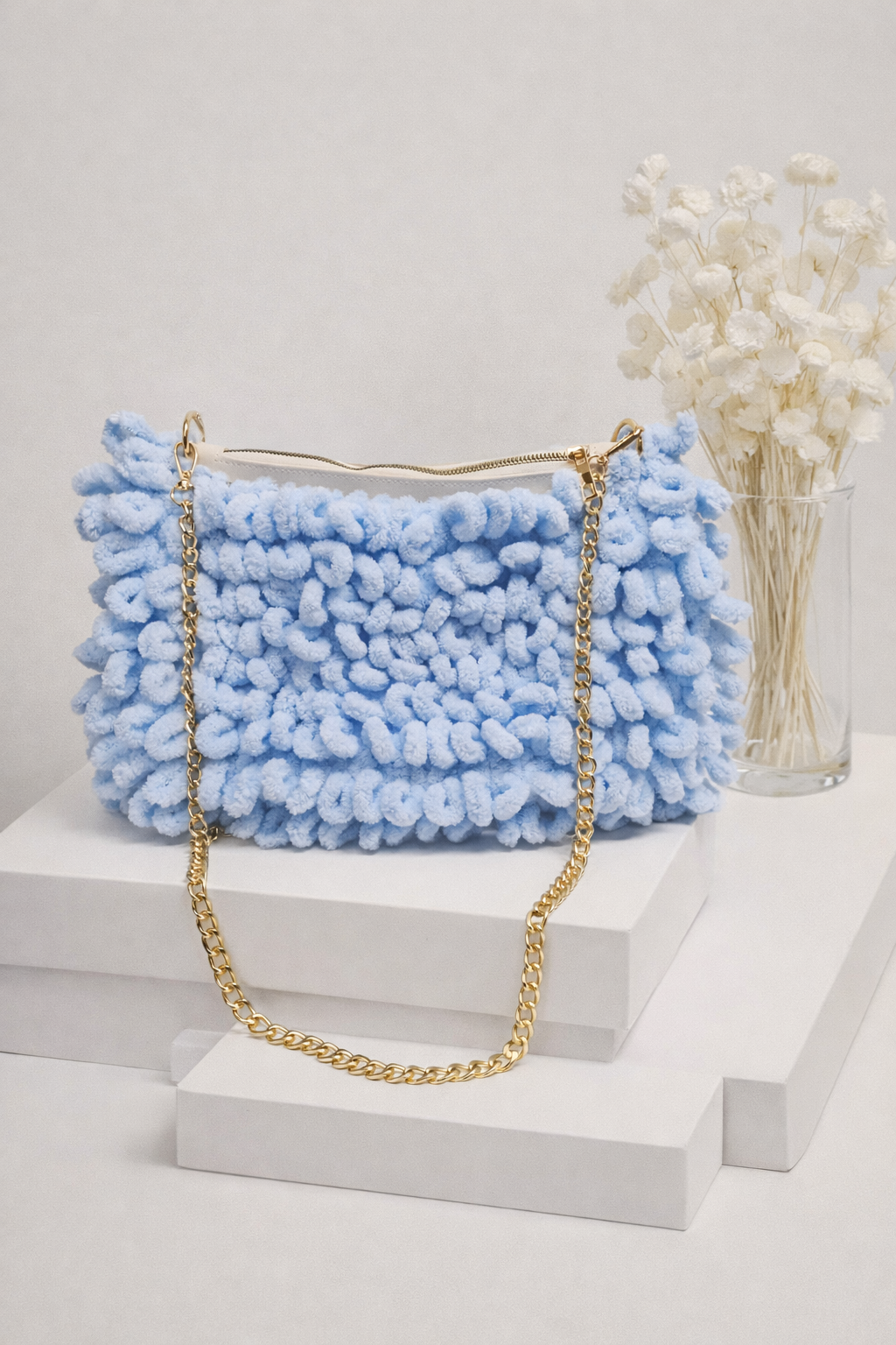 Amelia Bag – Baby Blue Crush