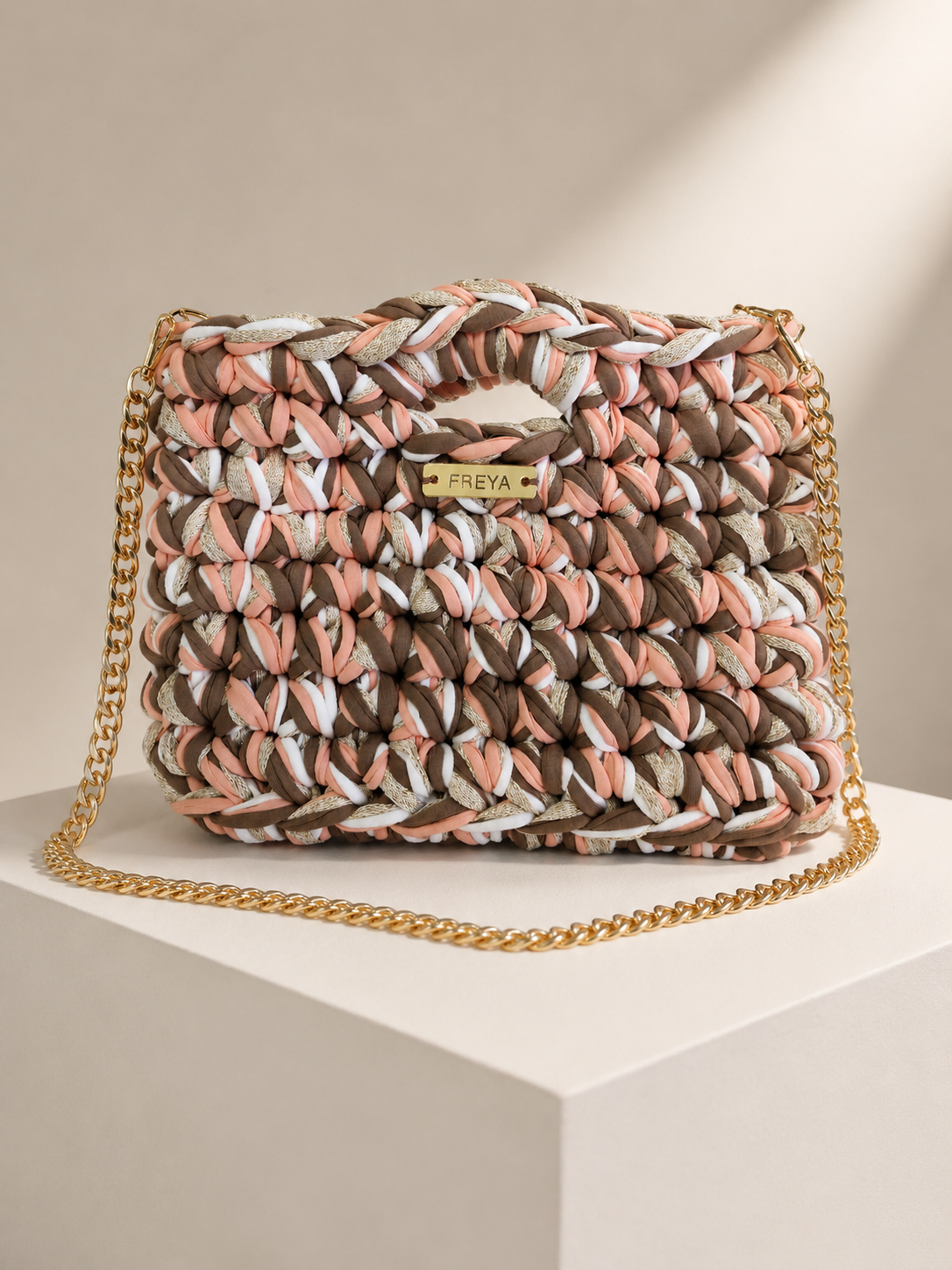 Luma Mocha Pearl Couture Bag