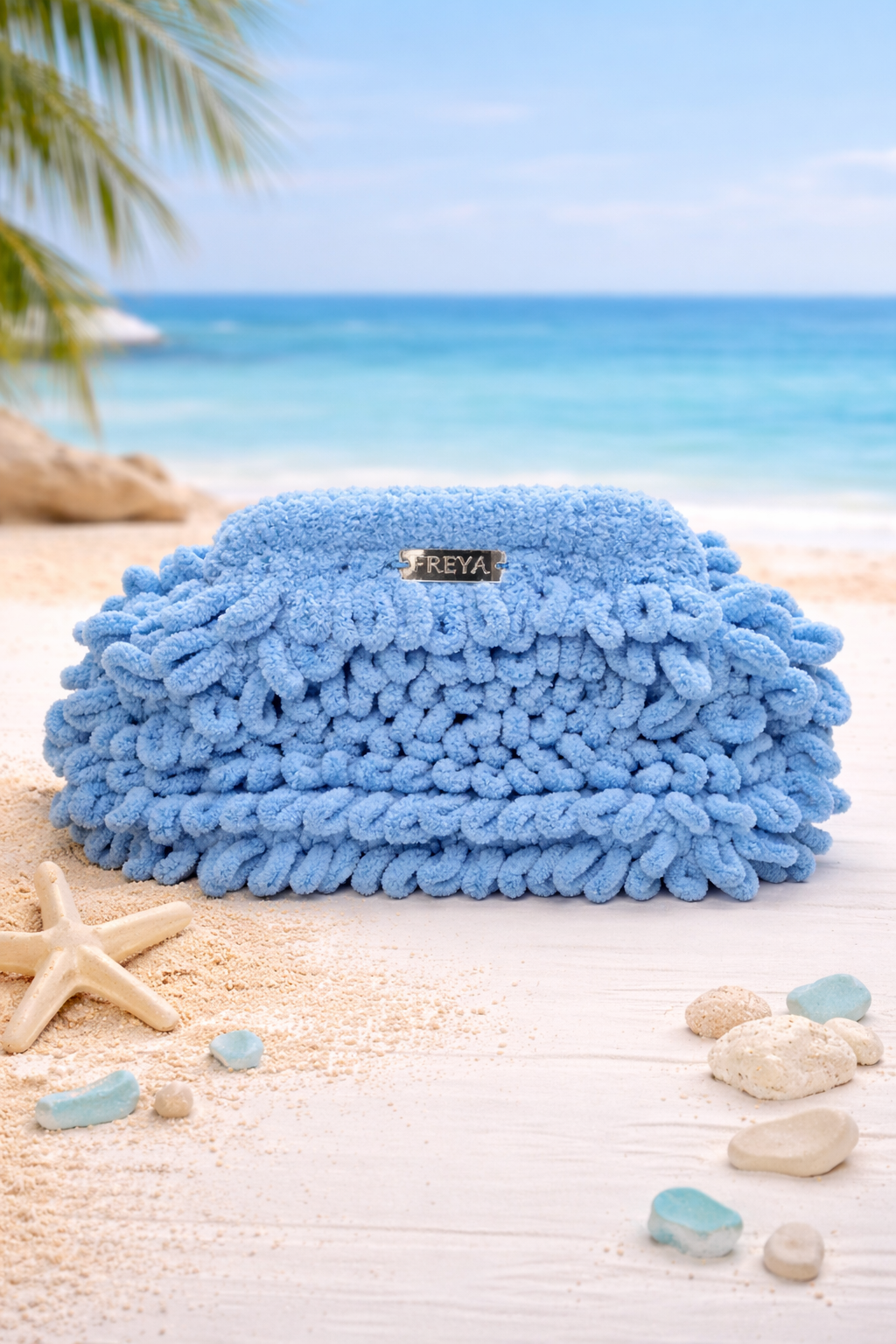 Freya Ocean Whisper Puffy Bag