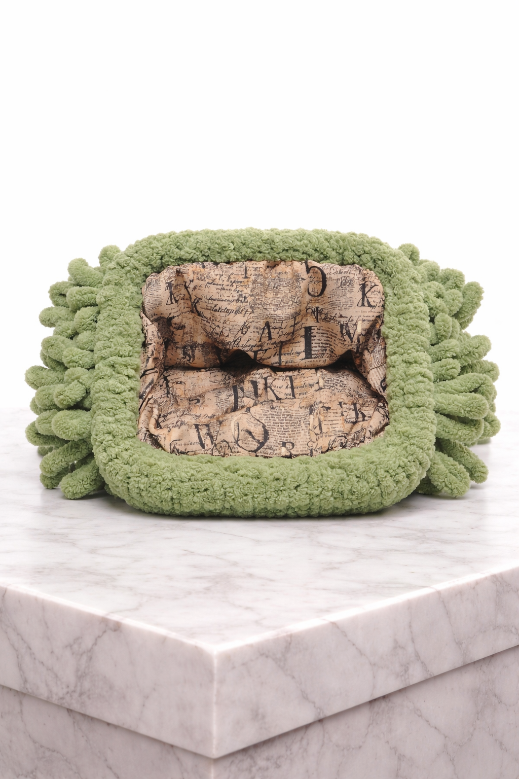 Freya Sage Moss Clutch