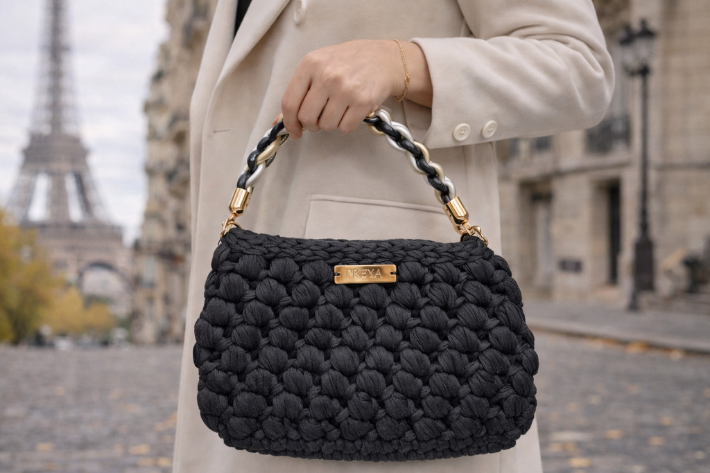 Bubble Bag – Noir Blossom