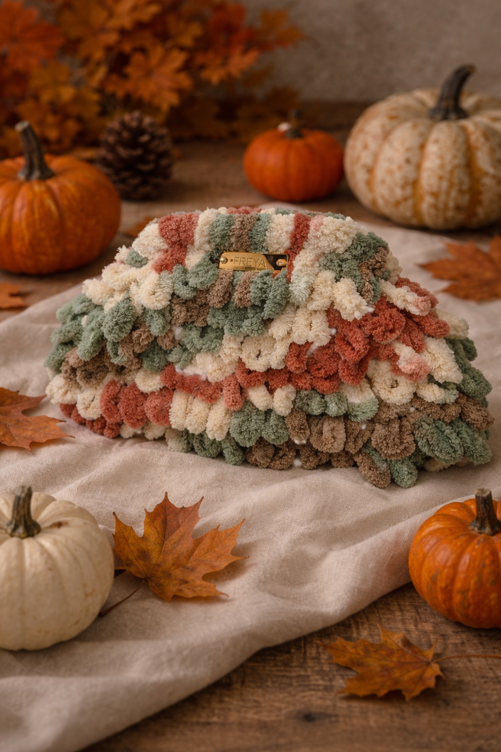 Freya Autumn Bloom Clutch