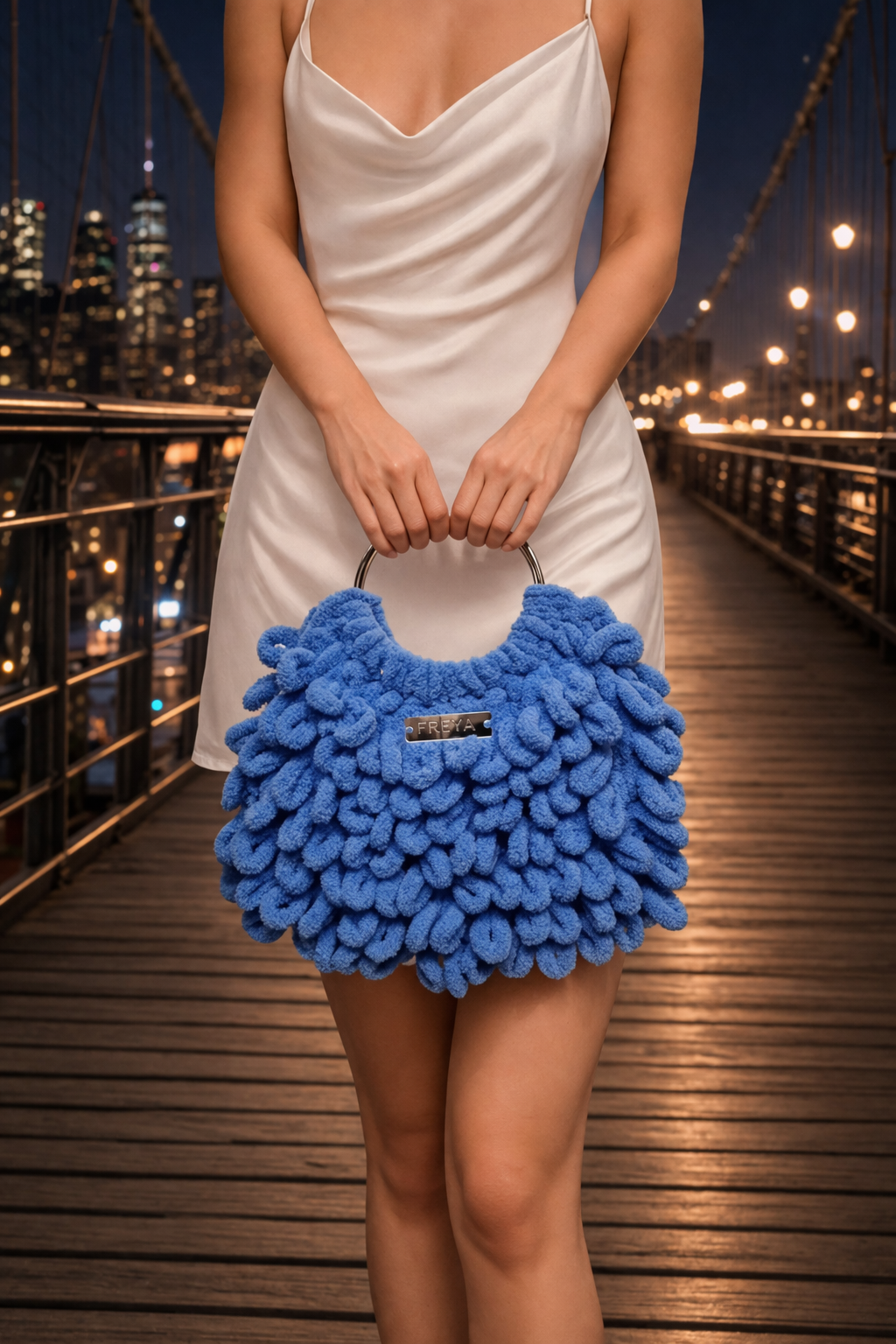 Freya Aelia Blue Muse Bag