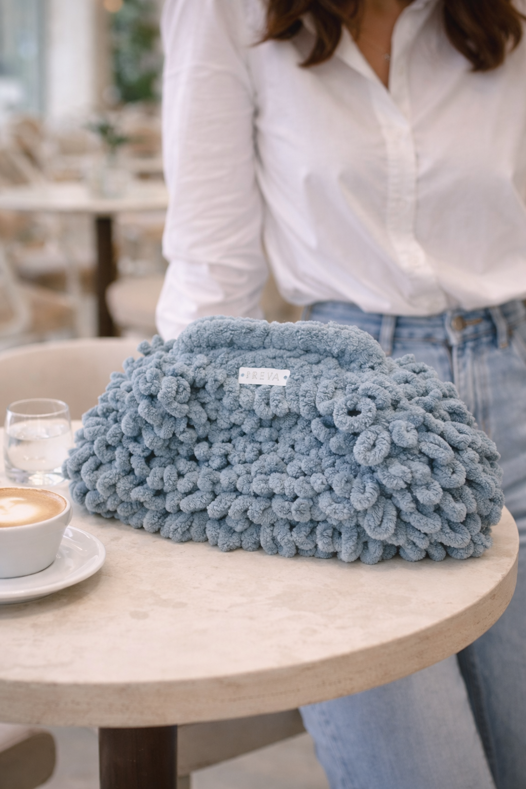 Puffy Cloud Latte Bag